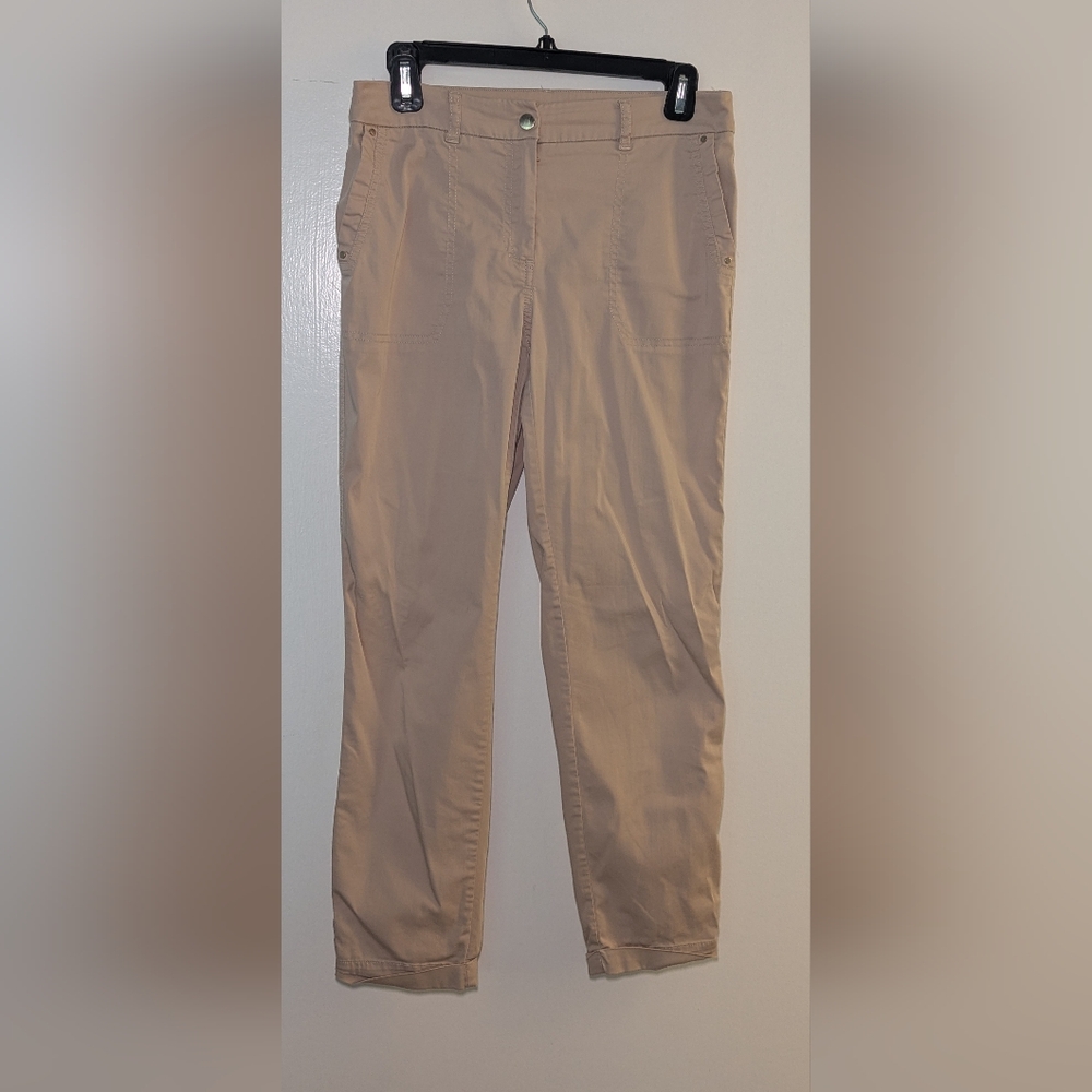Chico's Beige Ankle Pants